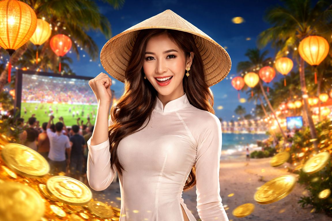 Cảnh quan giải trí cá cược tại Hội An lúc đêm